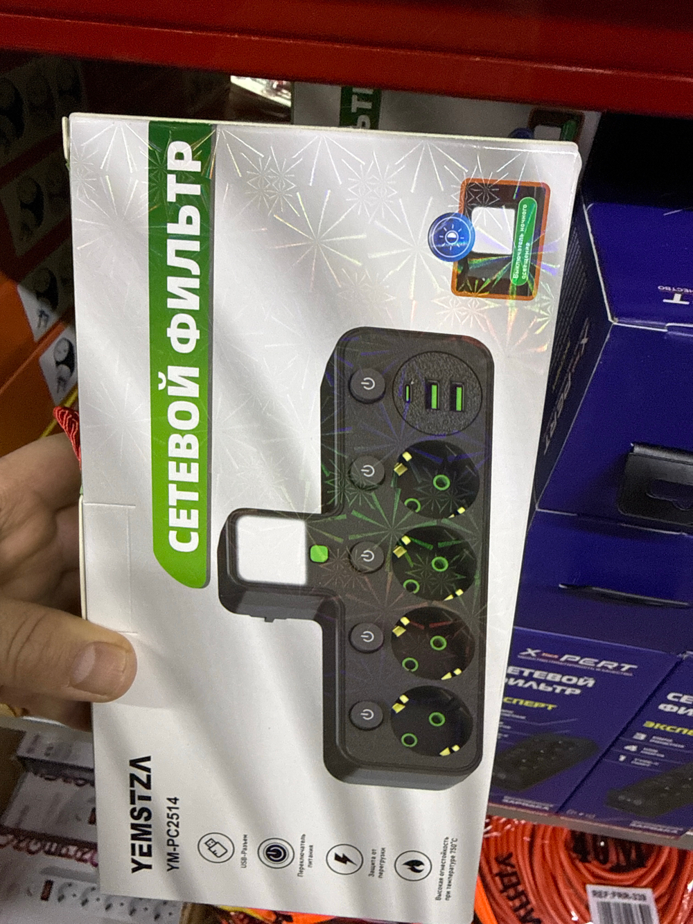 Удлинитель YM-PC2514 2514