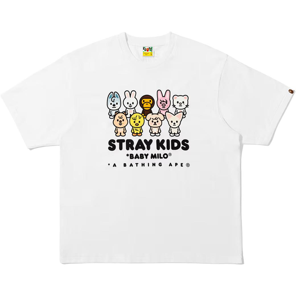 A Bathing Ape Bathing Ape X Stray Kids Stray Kids Collaboration Fw25 Футболка