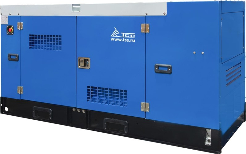 Электростанция дизельная ТСС АД- 50С-Т400-1РКМ16 (новая схема) в шумозащитном кожухе 046635
