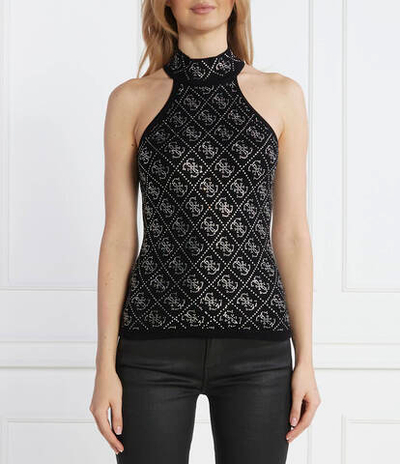 Топ GUESS - черный(W4RR57 Z2YK2)