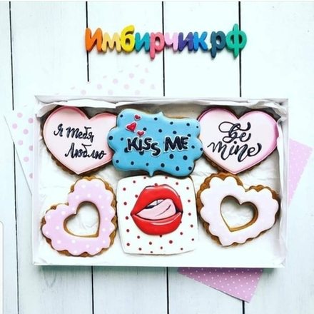 Имбирные пряники Любовь