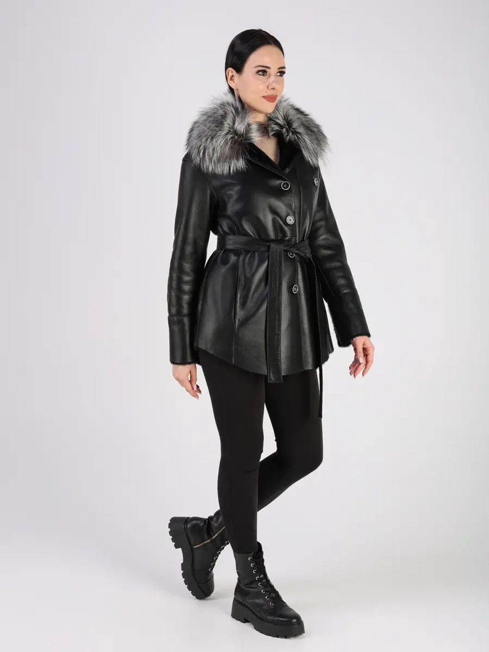 Дубленка зимняя натуральная