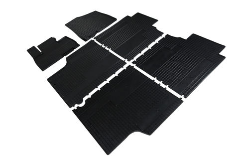 Резиновые коврики Сетка для KIA Carnival IV P (8 мест) 2020-н.в. Seintex.96372