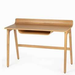 Рабочий стол Fruitful 120х51 см, шпон ясеня