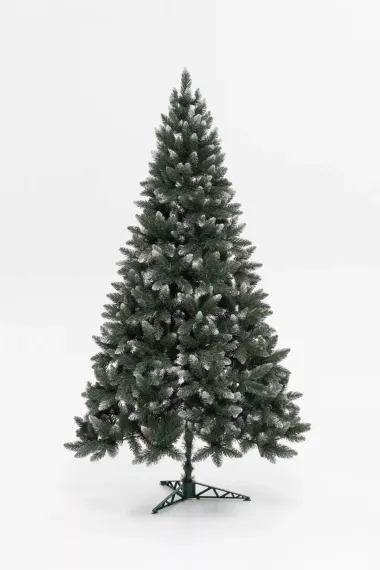 Искусственная елка Костромская иней 210 см., мягкая хвоя ПВХ, ЕлкиТорг (250210)