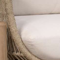 Двухместный плетеный диван Talara из массива акации