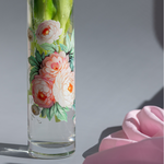 Ваза для цветов стеклянная