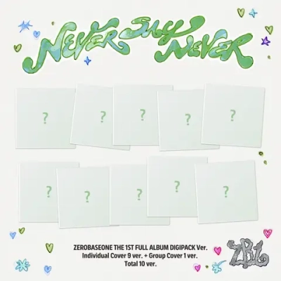 Альбом ZEROBASEONE ZB1 - NEVER SAY NEVER [Digipack ver.]