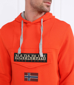 Худи burgee sum 4 Napapijri - оранжевый(NP0A4GBG)