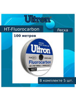 Флюорокарбоновая леска для рыбалки ULTRON Fluorocarbon