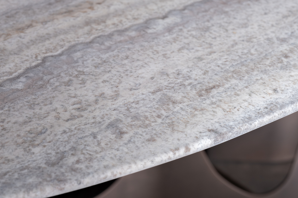 Стол обеденный Травертин (Travertine), столешница травертин 240x110x76см Garda Decor