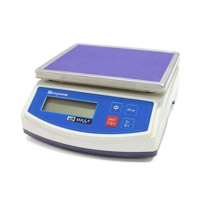 Фасовочные весы МИДЛ МТ 0,6 В1ЖА "Витрина 6"