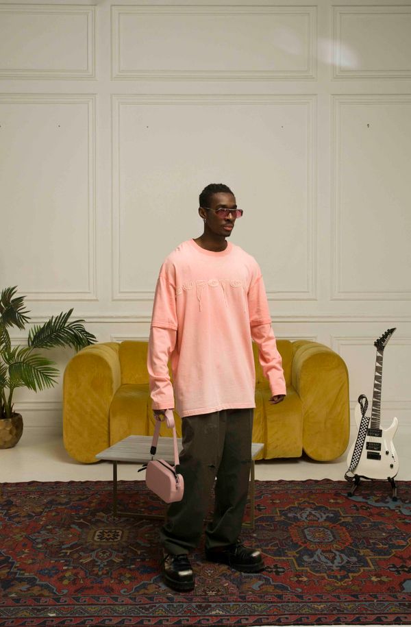 Лонгслив Eurotour бледно-красный - фото 4