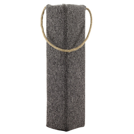 Когтеточка Gamma из ковролина подвесная угловая 100х100х440