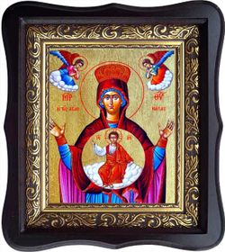 Айя (Агия) Напа, Покровительница Леса. Икона Божьей Матери на холсте.