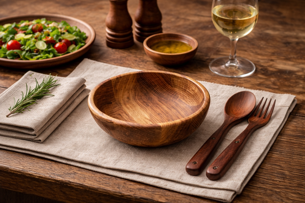 Сервировка как язык: что «говорит» деревянная посуда