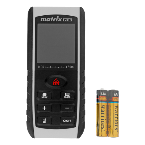 Лазерный дальномер LD-60, 60 м, с электронным угломером// Matrix
