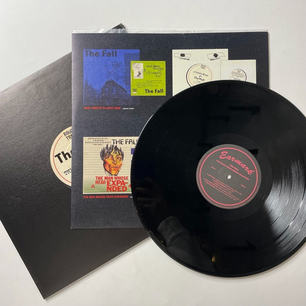 Винтажная виниловая пластинка LP The Fall The Rough Trade Singles Collection (Italy 2002)