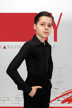 Рубашка Slim-Fit black