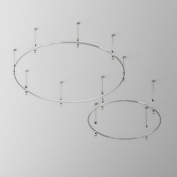 Шинопровод магнитный накладной/подвесной Maytoni Flarity TRX154-2SR-D1800-PT