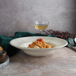 Тарелка глубокая 550 мл d 27 см h6,2 см изогнутый борт для пасты, для супа Antico By Bone [6]