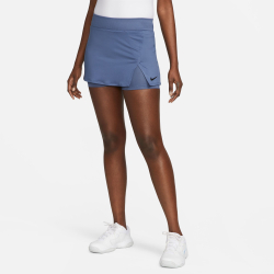 Женская теннисная юбка Nike Dri-Fit Court Skirt Women - Blue Grey
