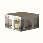 Набор стаканов polka, 420 мл, металлик, 4 шт.