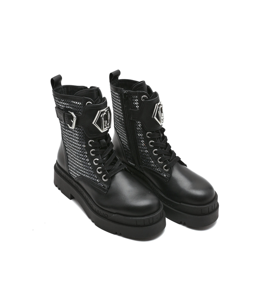 Кожаные ботильоны love 33 Liu Jo - черный(SF2169 TX294)