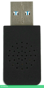 Wi-Fi адаптер Digma DWA-AC1300C черный