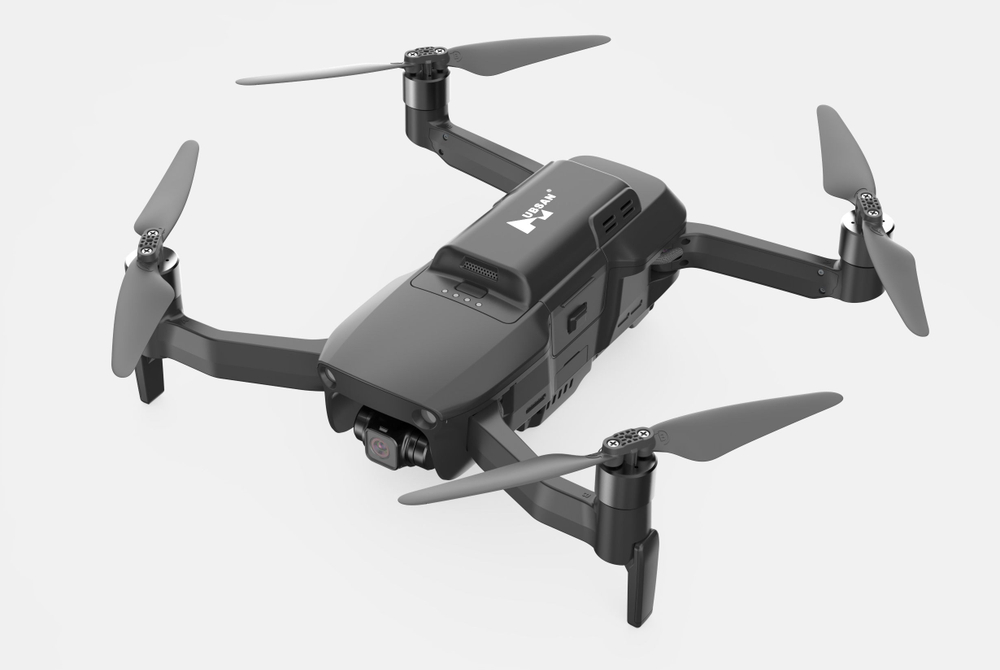 Квадрокоптер Hubsan Blackhawk 3 с 3-осевой подвес, 4K, встроенным модулем 4G, с передачей изображения на расстояние 10 км , 2 усиленные батареии на 5000MAH