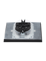 BRITE Розетка 2-местная с заземлением с защитными шторками и крышкой 16А в сборе IP44 РСбш12-3-44-БрЧ черный IEK