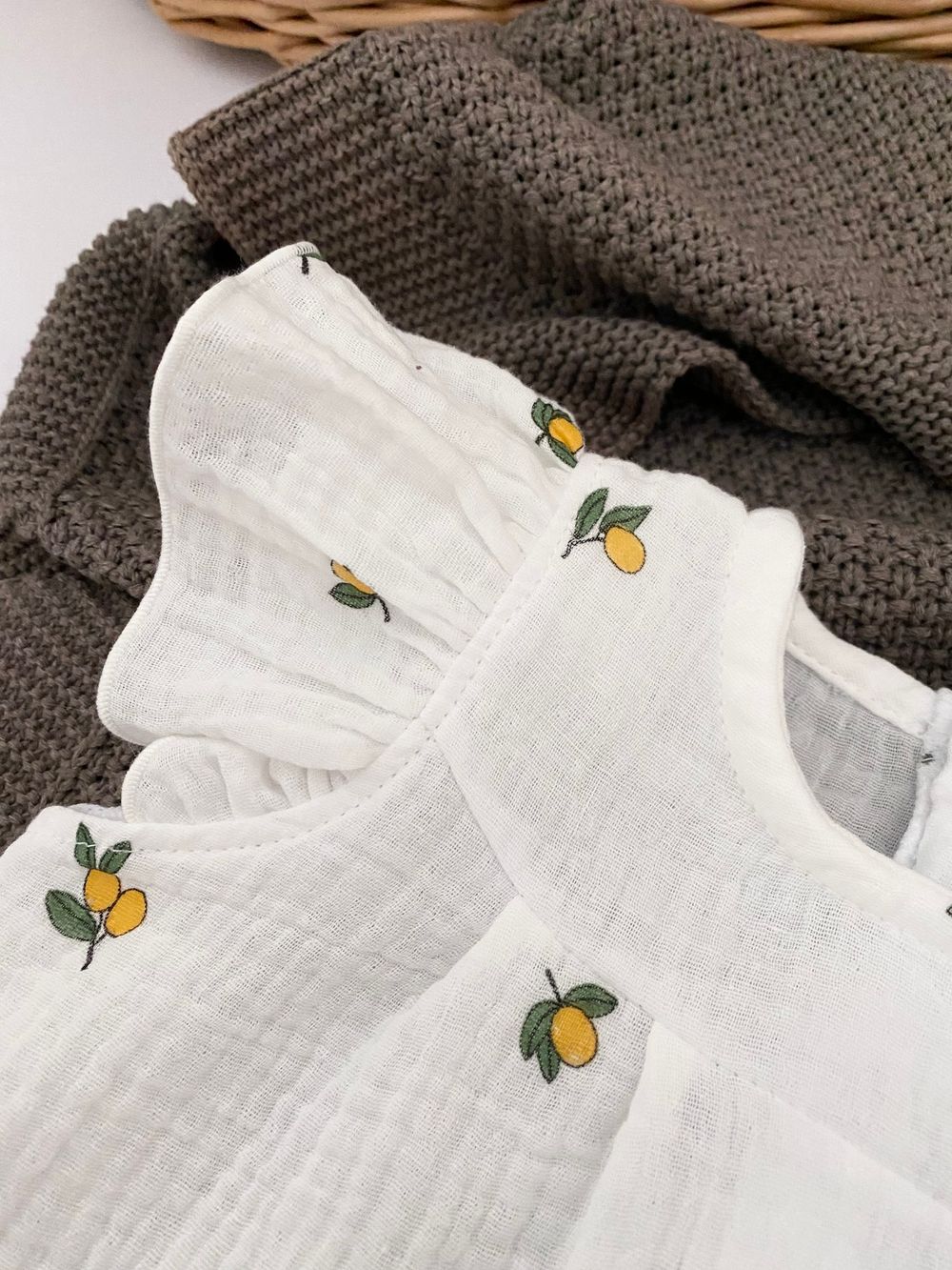 Платье + трусики "Лимончик"