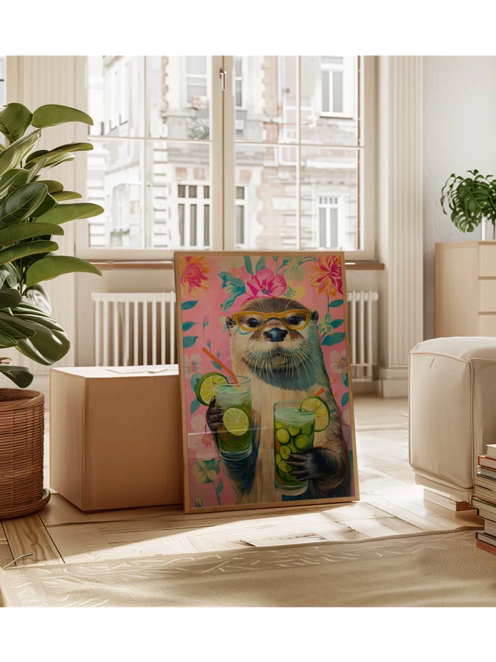 постер 40х50 интерьерный на стену без рамок