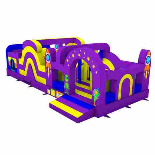 Надувной батут «Длинная полоса препятствий», 10*4*2,9 м