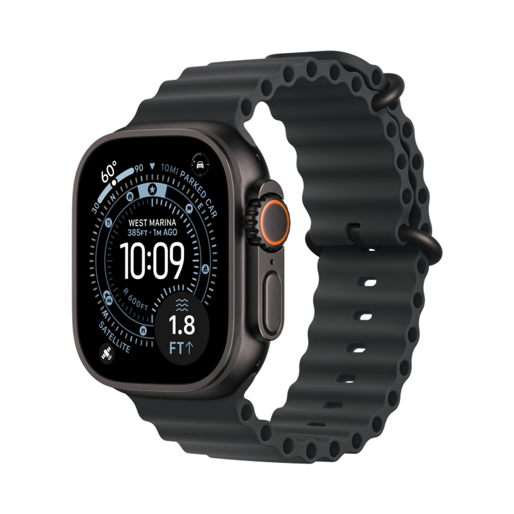 Apple Watch Ultra 3, 49mm Black Titanium
