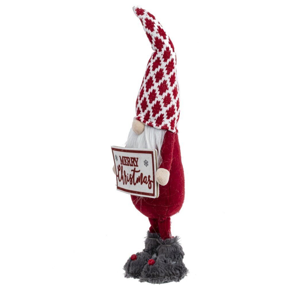 GAEM Игрушка набивная с подсветкой "Гном", L18 W10 H51 см, 2в.