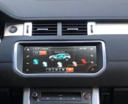 Магнитола Range Rover Evoque 2016-2018 (штатный экран 5") - Carmedia MRW-8806A монитор 10" на Android 10, 8ГБ+64ГБ, SIM-слот (только с установкой в Москве)