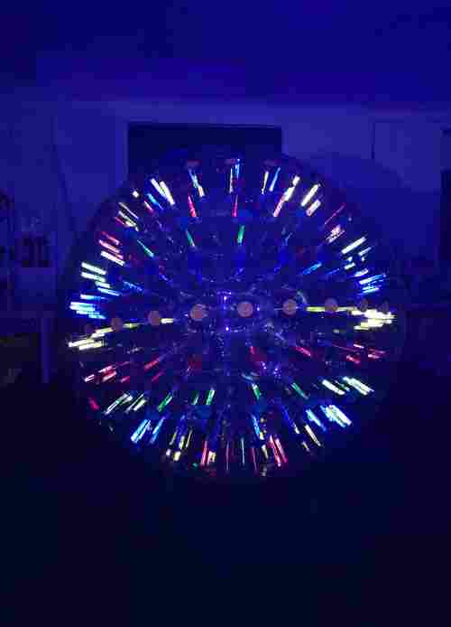 Светящийся зорб «Магический шар» ПВХ, без сидений, диаметр 2.2 м