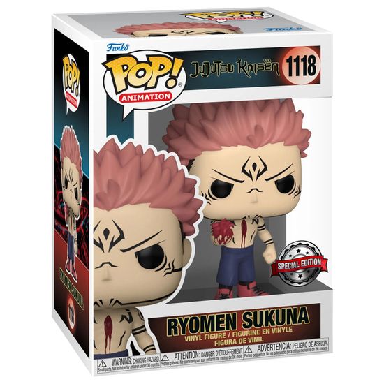 Фигурка Funko POP! Animation Jujutsu Kaisen Ryomen Sukuna with Heart (Exc) (1118) 62648