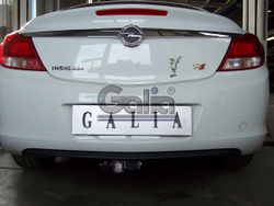 Фаркоп оцинкованный Galia O059A для Opel Insignia седан/универсал/хетчбек 2009-(паспорт и сертификат в комплекте)(без электрики)