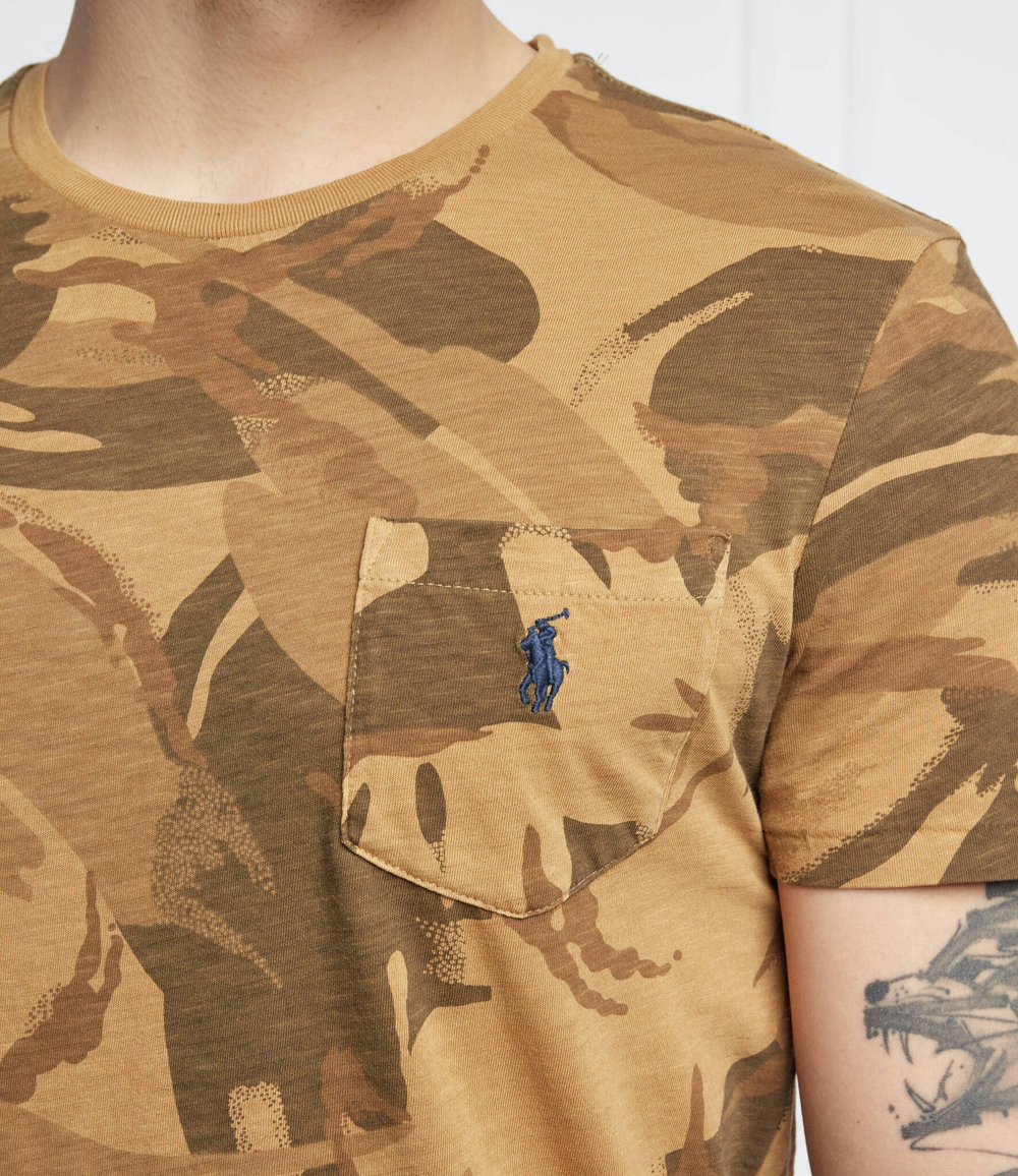 футболка POLO RALPH LAUREN - хаки(710857869)