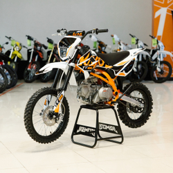 Питбайк KAYO BASIC K125EA 17/14 KRZ 2024 г. (полуавтомат, электростартер)