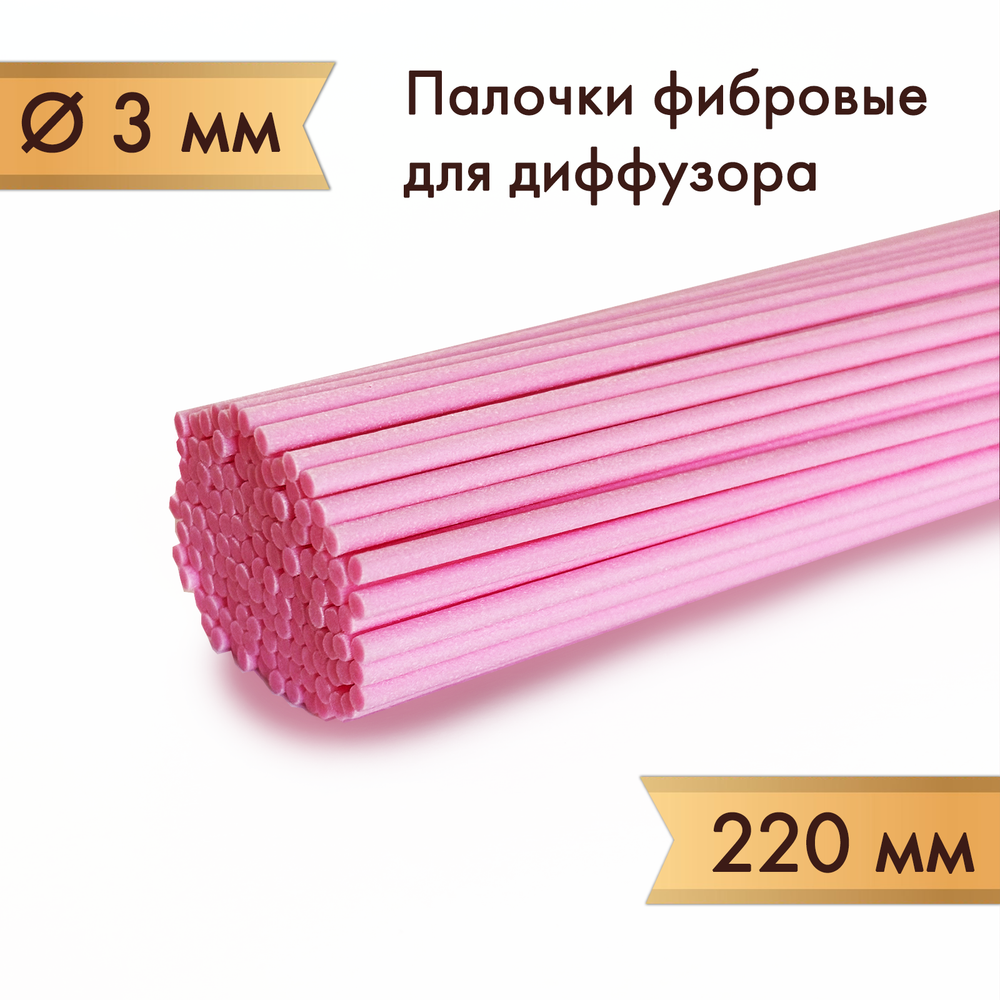 Палочки для диффузоров фибровые цветные