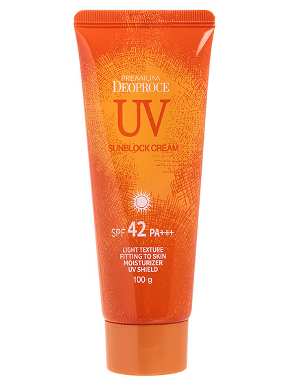 DEOPROCE Крем для лица и тела солнцезащитный / Premium UV Sunblock Cream SPF42 Pa++, 100г