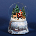 Шар со снегом Добрый Дедушка Мороз