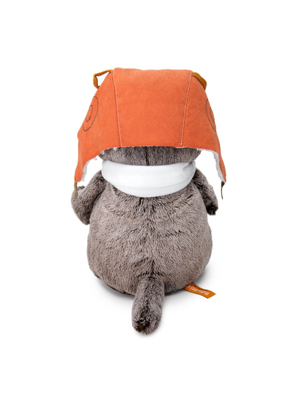 Мягкая игрушка Басик в шлеме и шарфе 19 см Ks19-009