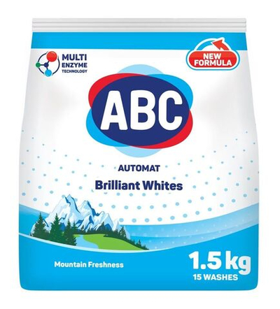 Стиральный порошок ABC «Горная свежесть» - 1,5 кг.