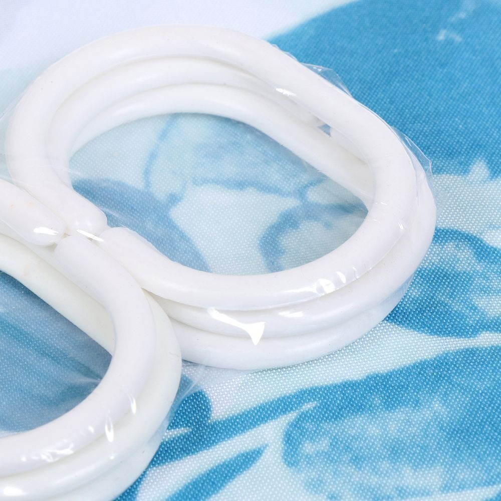 Штора для ванн 180х180 см, ПЭ, Веточки синие, STSC1020