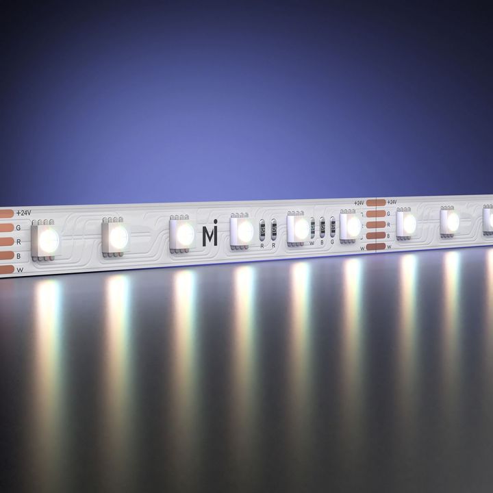 Светодиодная лента Maytoni 19,2W/m 60LED/m 5050SMD дневной белый + RGB 5M 201135