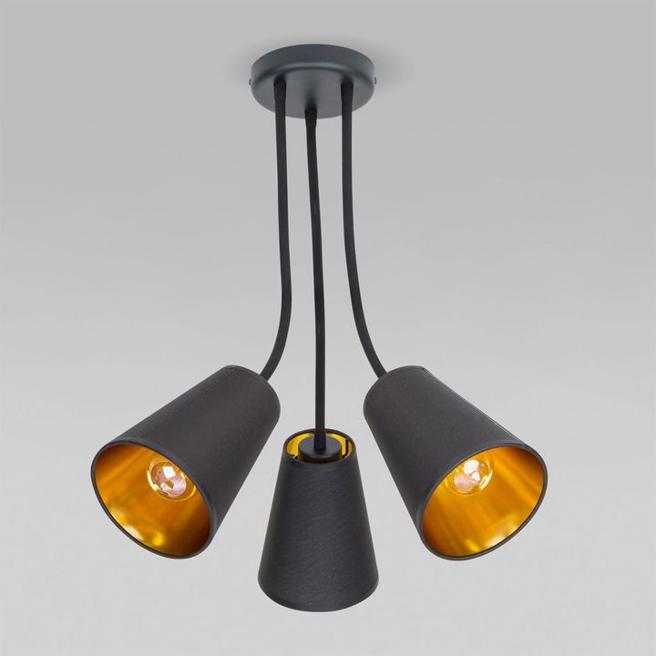 Потолочная люстра TK Lighting 827 Wire Gold